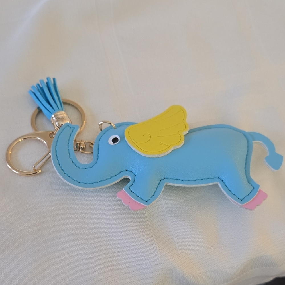 Colorful Elephant Keychain Set - Picture 9 of 12